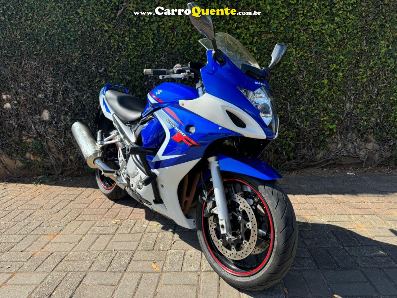 SUZUKI   GSX 650F   AZUL 2010 650 GASOLINA - Loja