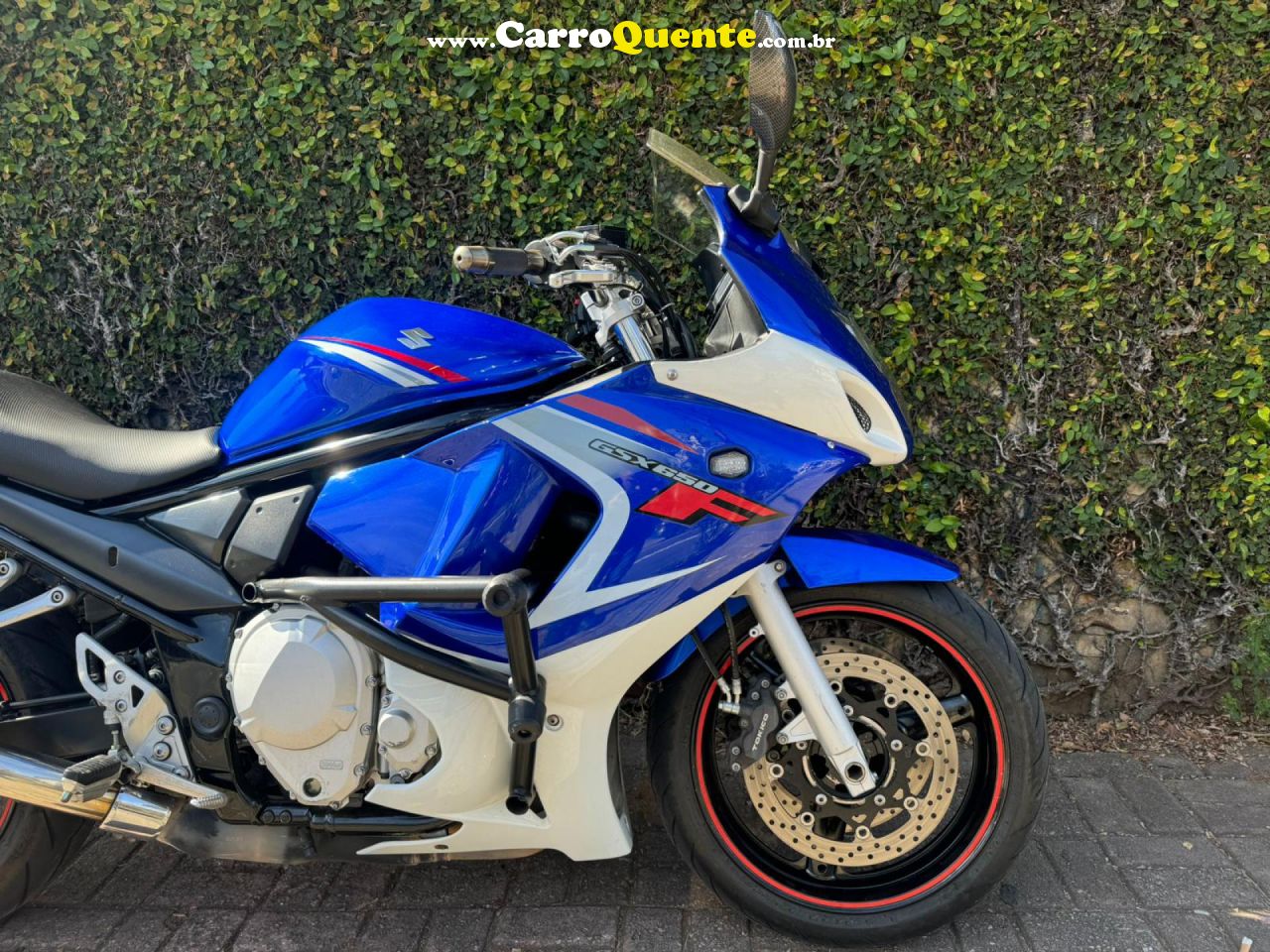 SUZUKI   GSX 650F   AZUL 2010 650 GASOLINA - Loja