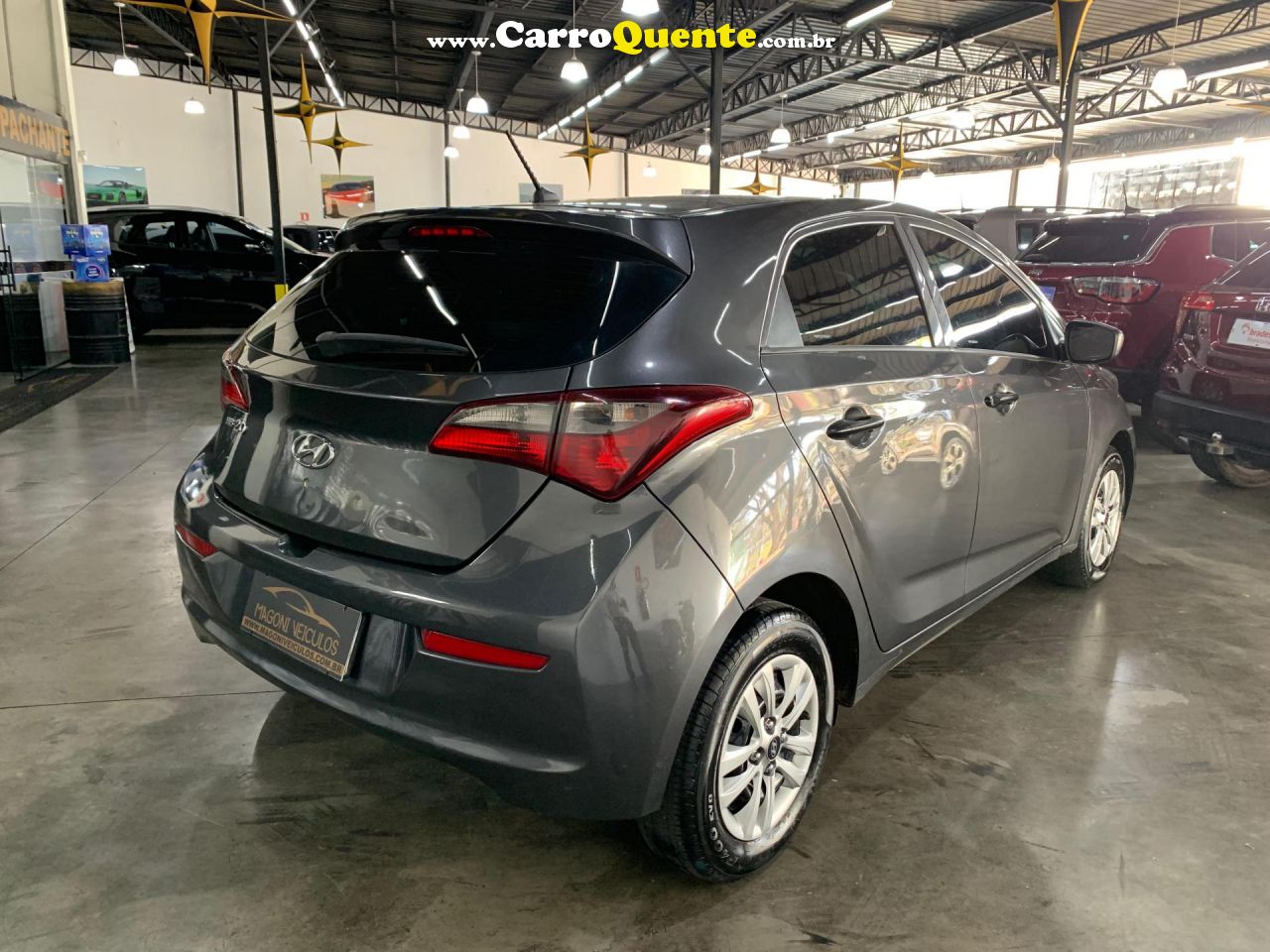 HYUNDAI   HB20 UNIQUE 1.0 FLEX 12V MEC.   CINZA 2019 1.0 FLEX - Loja