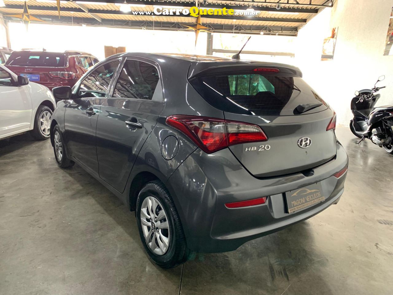 HYUNDAI   HB20 UNIQUE 1.0 FLEX 12V MEC.   CINZA 2019 1.0 FLEX - Loja