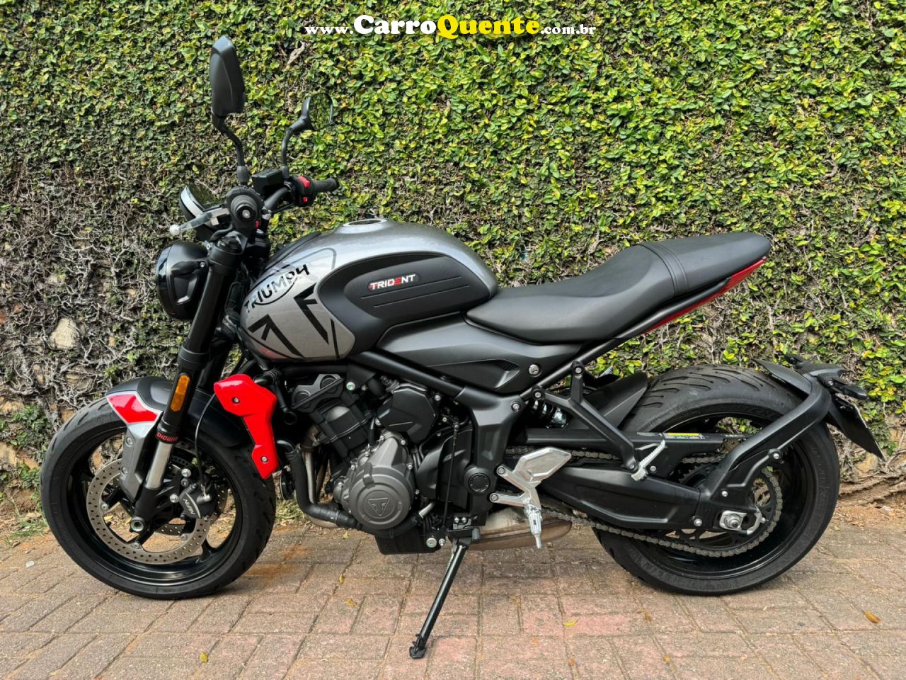 TRIUMPH   TRIDENT 660   PRETO 2023 660 GASOLINA - Loja