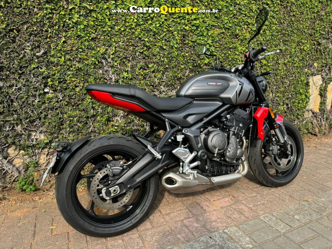 TRIUMPH   TRIDENT 660   PRETO 2023 660 GASOLINA - Loja