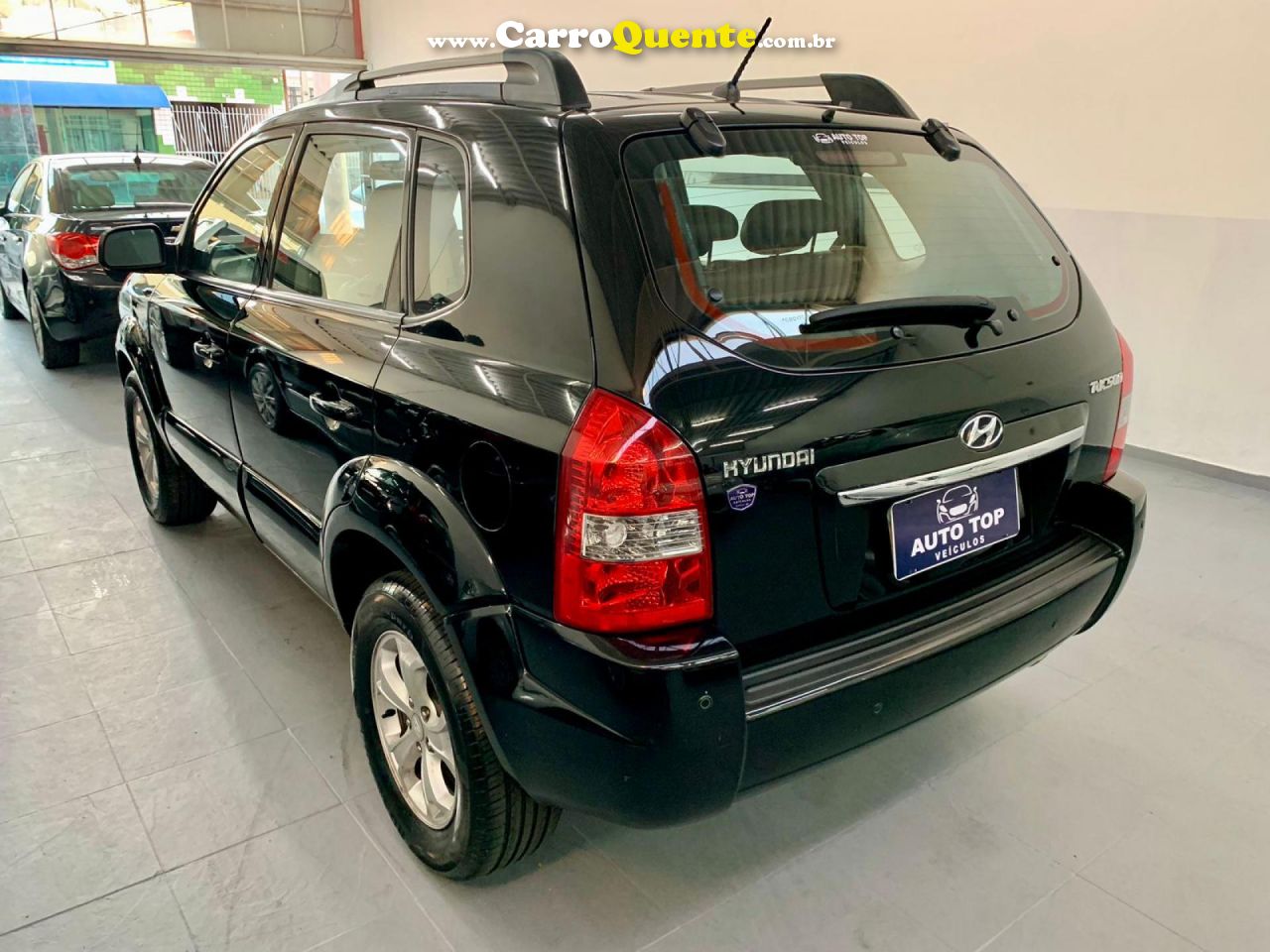 HYUNDAI   TUCSON 2.0 16V AUT.   PRETO 2012 2.0 GASOLINA - Loja