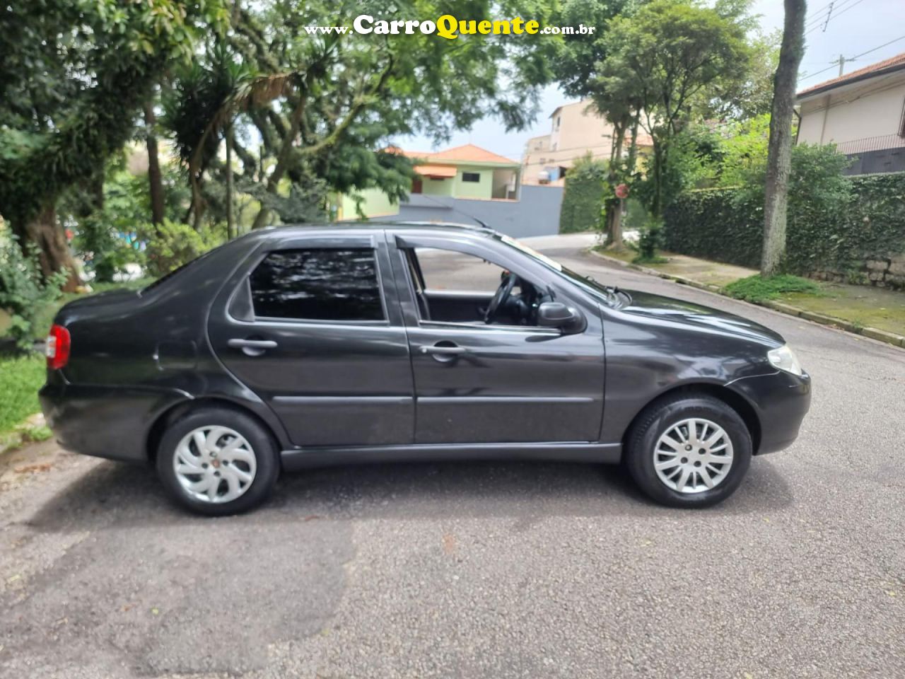 FIAT   SIENA ELX 1.3 MPI FLEX 8V 4P   PRETO 2005 1.3 FLEX - Loja