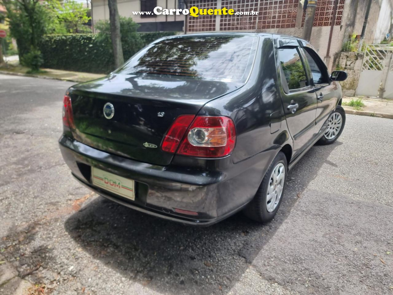 FIAT   SIENA ELX 1.3 MPI FLEX 8V 4P   PRETO 2005 1.3 FLEX - Loja