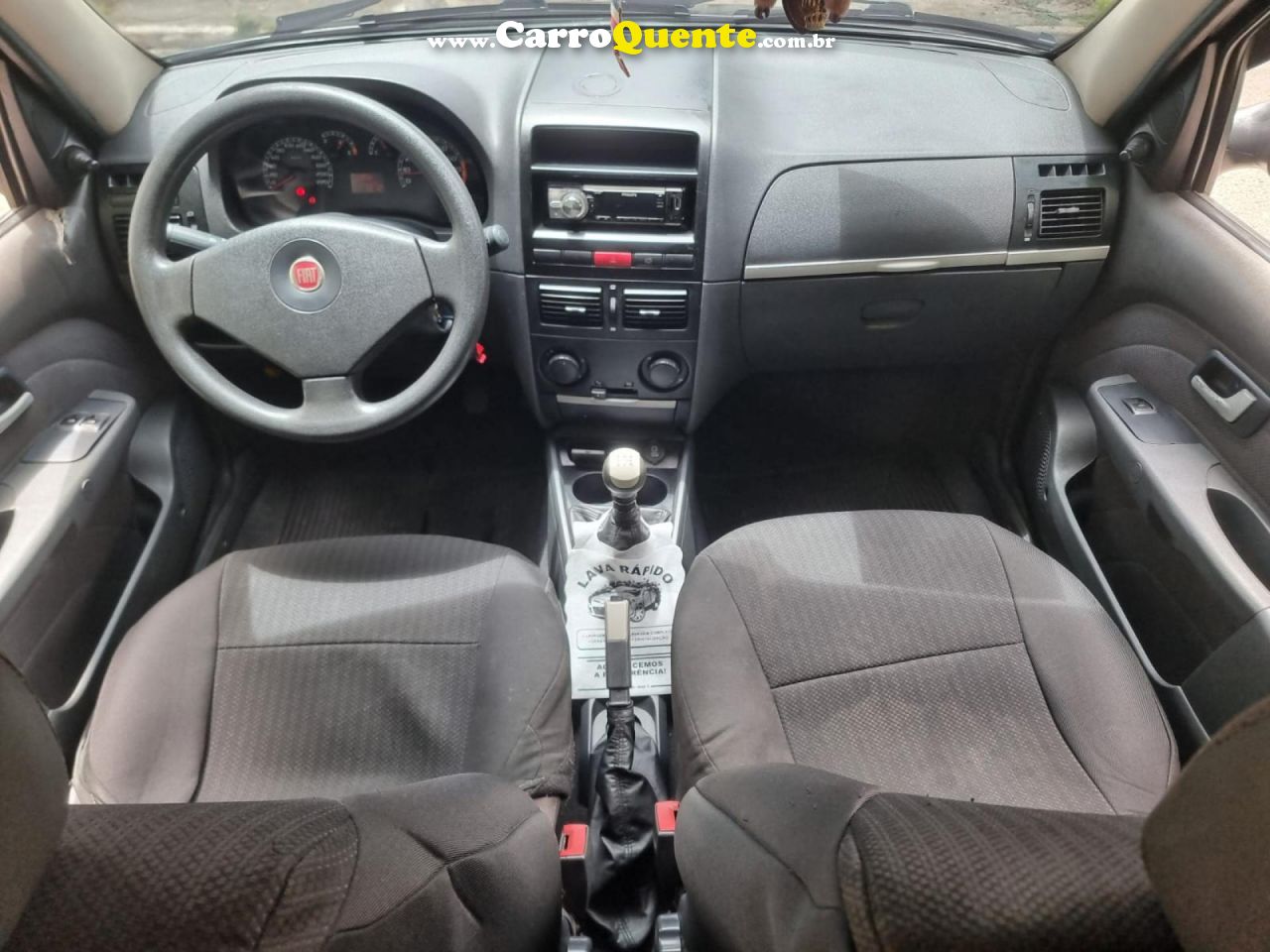 FIAT   SIENA ELX 1.3 MPI FLEX 8V 4P   PRETO 2005 1.3 FLEX - Loja