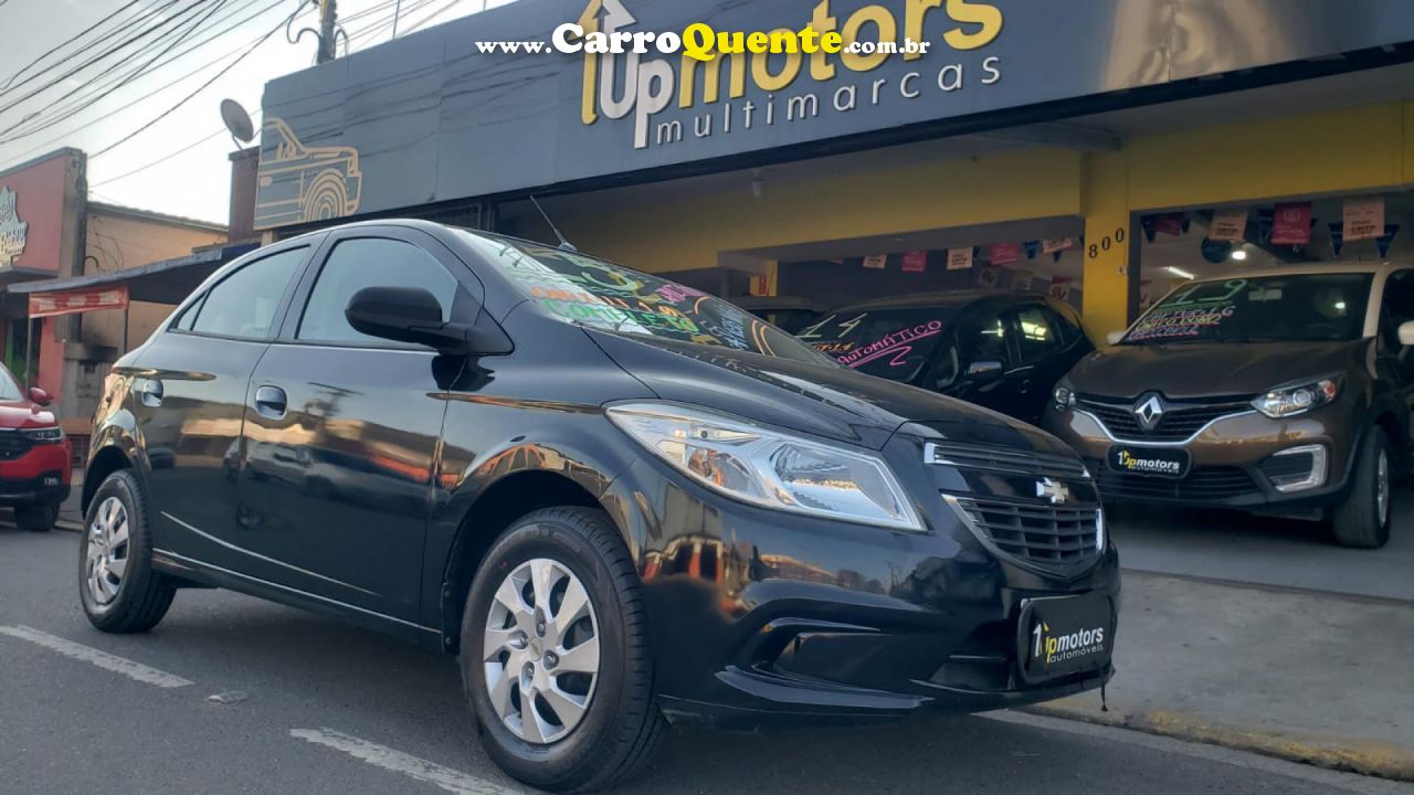 CHEVROLET   ONIX HATCH LT 1.0 8V FLEXPOWER 5P MEC.   PRETO 2015 1.0 FLEX - Loja