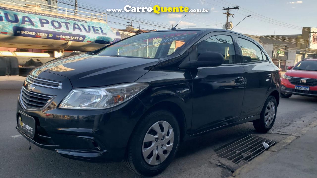 CHEVROLET   ONIX HATCH LT 1.0 8V FLEXPOWER 5P MEC.   PRETO 2015 1.0 FLEX - Loja