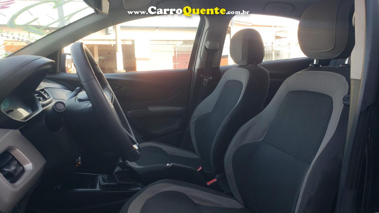 CHEVROLET   ONIX HATCH LT 1.0 8V FLEXPOWER 5P MEC.   PRETO 2015 1.0 FLEX - Loja