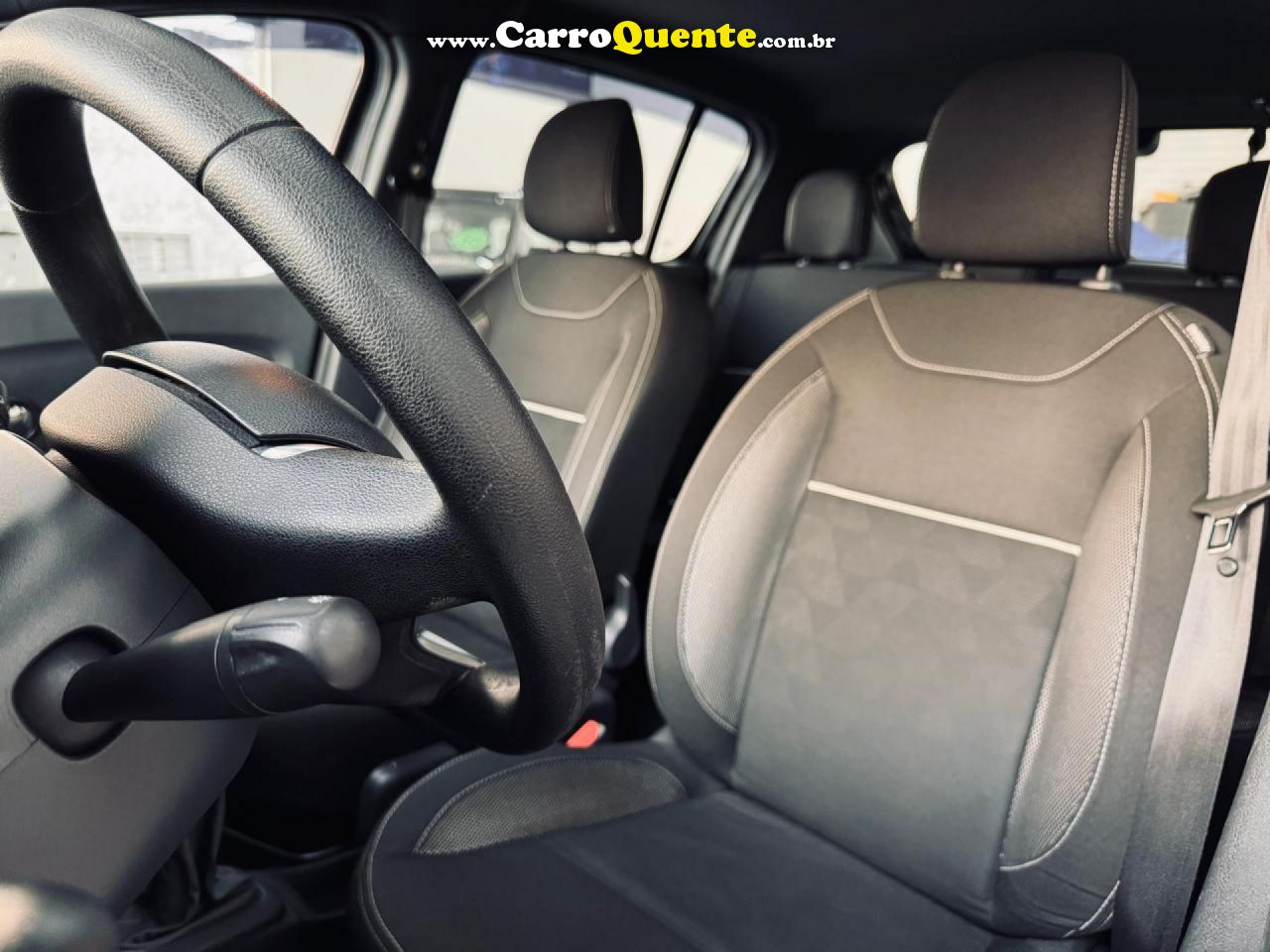 RENAULT   SANDERO ZEN FLEX 1.0 12V 5P MEC.   PRETO 2019 1.0 FLEX - Loja