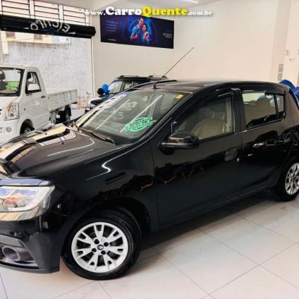 RENAULT   SANDERO ZEN FLEX 1.0 12V 5P MEC.   PRETO 2019 1.0 FLEX