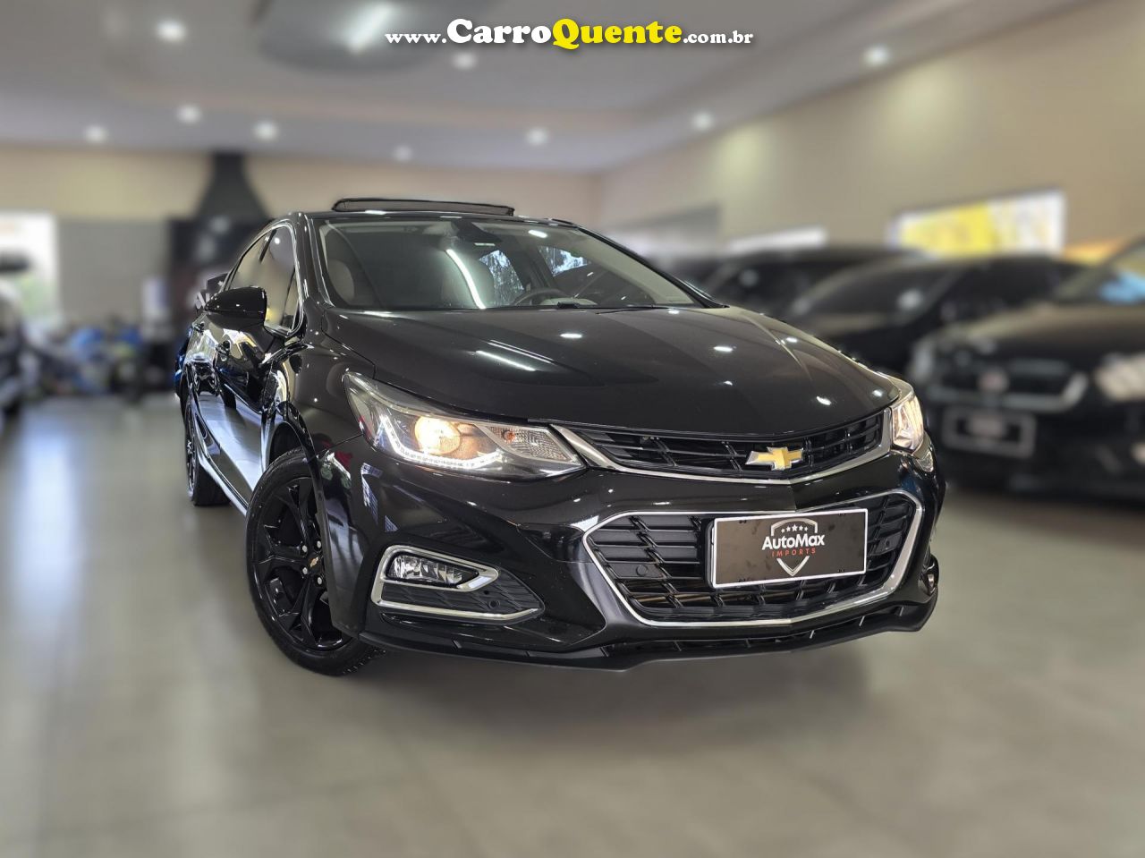 CHEVROLET   CRUZE SPORT LTZ 1.4 16V TB FLEX 5P AUT.   PRETO 2019 1.4 FLEX - Loja