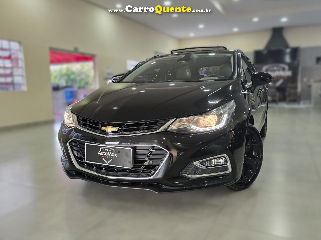 CHEVROLET   CRUZE SPORT LTZ 1.4 16V TB FLEX 5P AUT.   PRETO 2019 1.4 FLEX - Loja