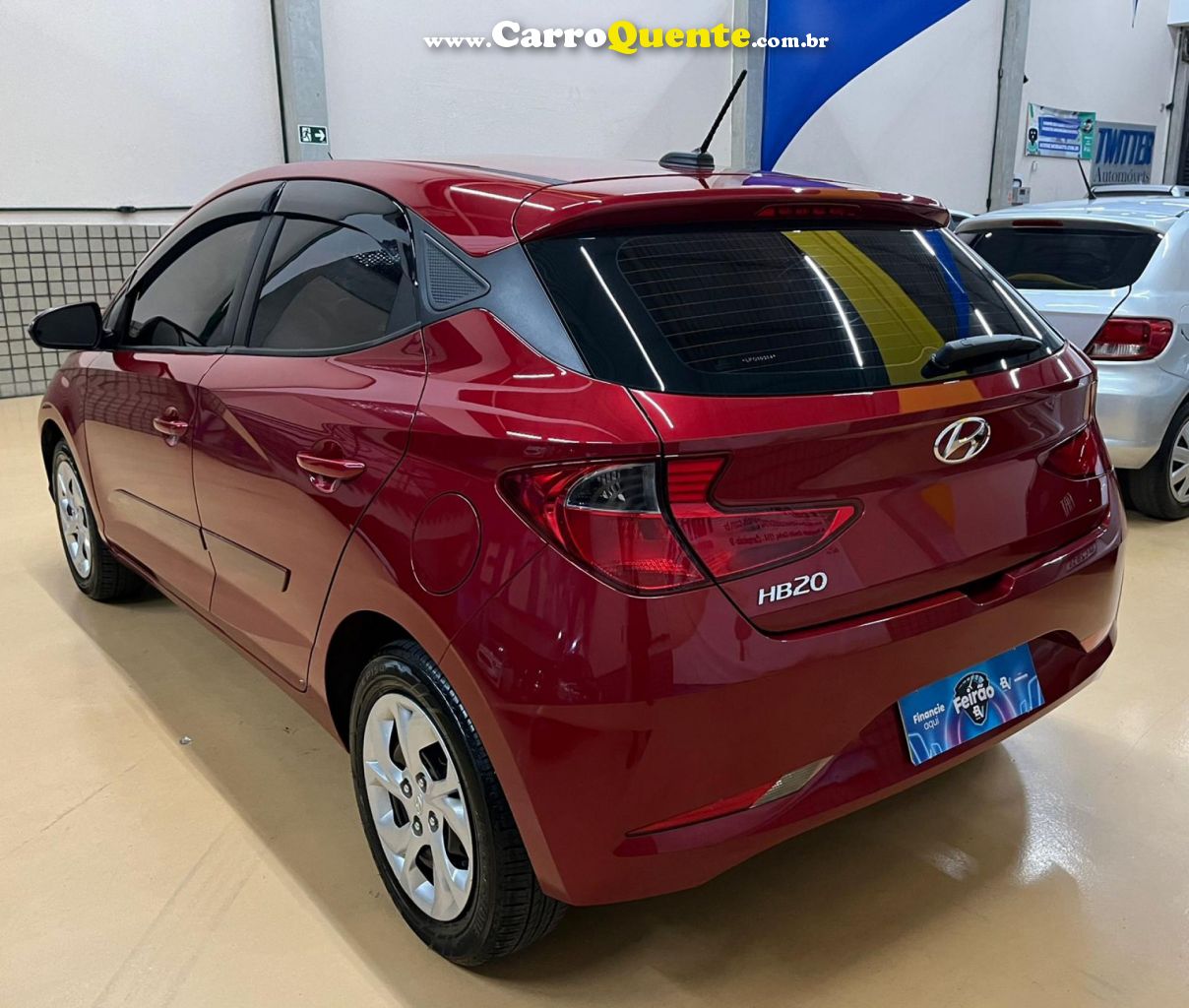 HYUNDAI   HB20 VISION 1.0 FLEX 12V MEC.   VERMELHO 2020 1.0 FLEX - Loja