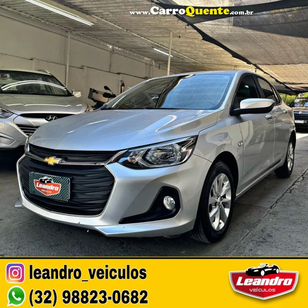 CHEVROLET   ONIX SEDAN PLUS LTZ 1.0 12V TB FLEX MEC.   PRATA 2020 1.0 FLEX - Loja