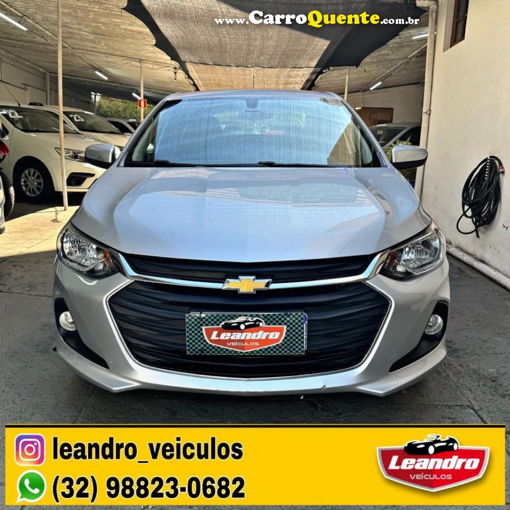 CHEVROLET   ONIX SEDAN PLUS LTZ 1.0 12V TB FLEX MEC.   PRATA 2020 1.0 FLEX - Loja