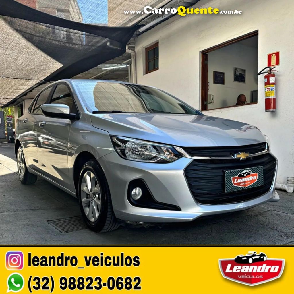 CHEVROLET   ONIX SEDAN PLUS LTZ 1.0 12V TB FLEX MEC.   PRATA 2020 1.0 FLEX - Loja