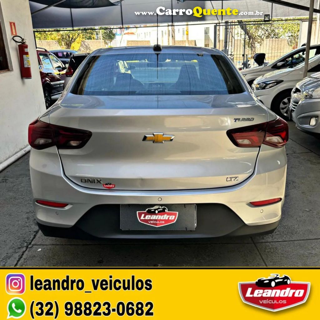 CHEVROLET   ONIX SEDAN PLUS LTZ 1.0 12V TB FLEX MEC.   PRATA 2020 1.0 FLEX - Loja