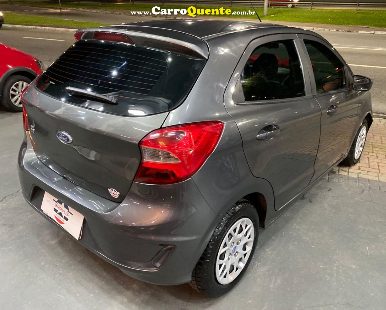 FORD   KA 1.0 SESE PLUS TIVCT FLEX 5P   CINZA 2019 1.0 FLEX - Loja