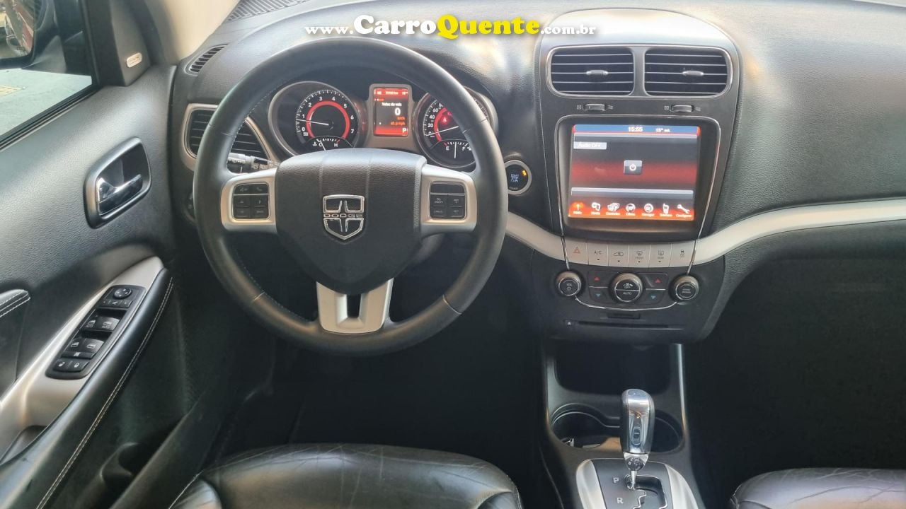 DODGE   JOURNEY SXT 3.6 V6 AUT.   CINZA 2015 3.6 GASOLINA - Loja