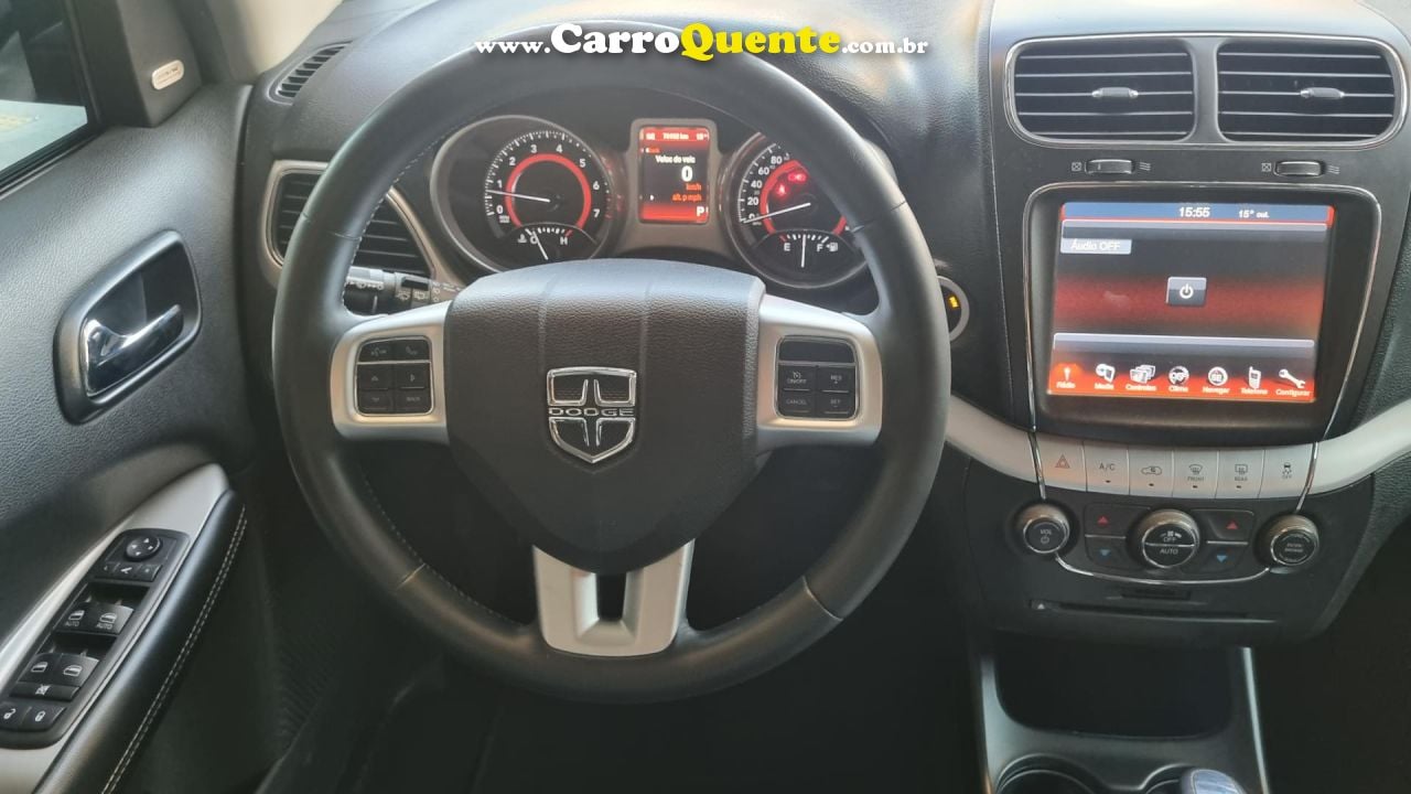 DODGE   JOURNEY SXT 3.6 V6 AUT.   CINZA 2015 3.6 GASOLINA - Loja