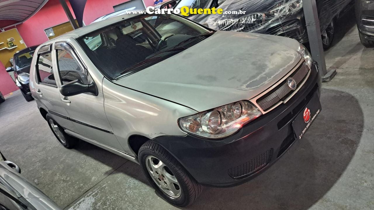 FIAT   PALIO ELX 1.0 FIRE30 ANOS F. FLEX 8V 4P   PRATA 2007 1.0 FLEX - Loja