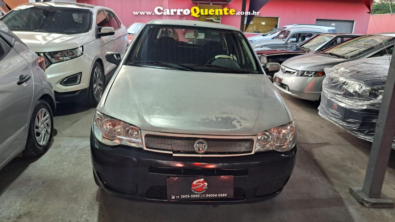 FIAT   PALIO ELX 1.0 FIRE30 ANOS F. FLEX 8V 4P   PRATA 2007 1.0 FLEX - Loja