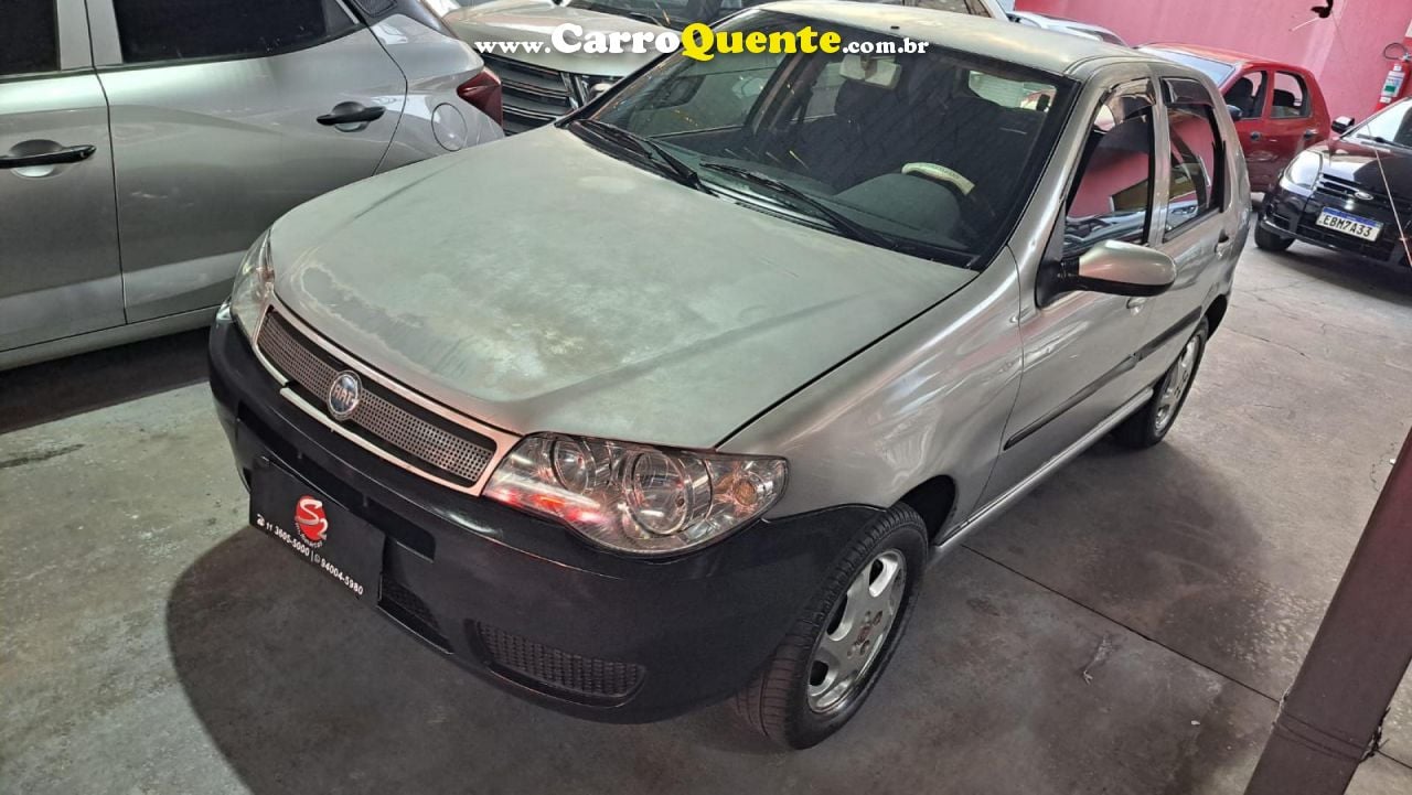 FIAT   PALIO ELX 1.0 FIRE30 ANOS F. FLEX 8V 4P   PRATA 2007 1.0 FLEX - Loja