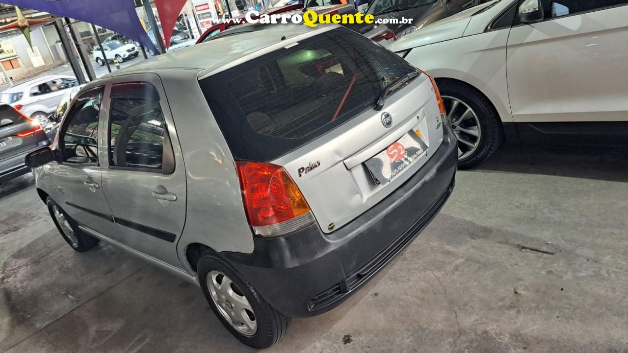 FIAT   PALIO ELX 1.0 FIRE30 ANOS F. FLEX 8V 4P   PRATA 2007 1.0 FLEX - Loja