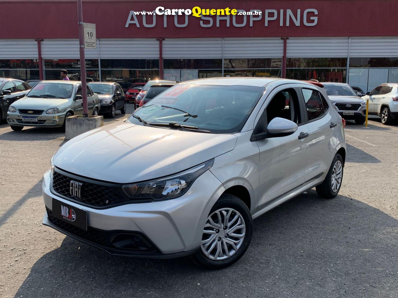 FIAT   ARGO 1.0 6V FLEX.   PRATA 2023 1.0 FLEX - Loja