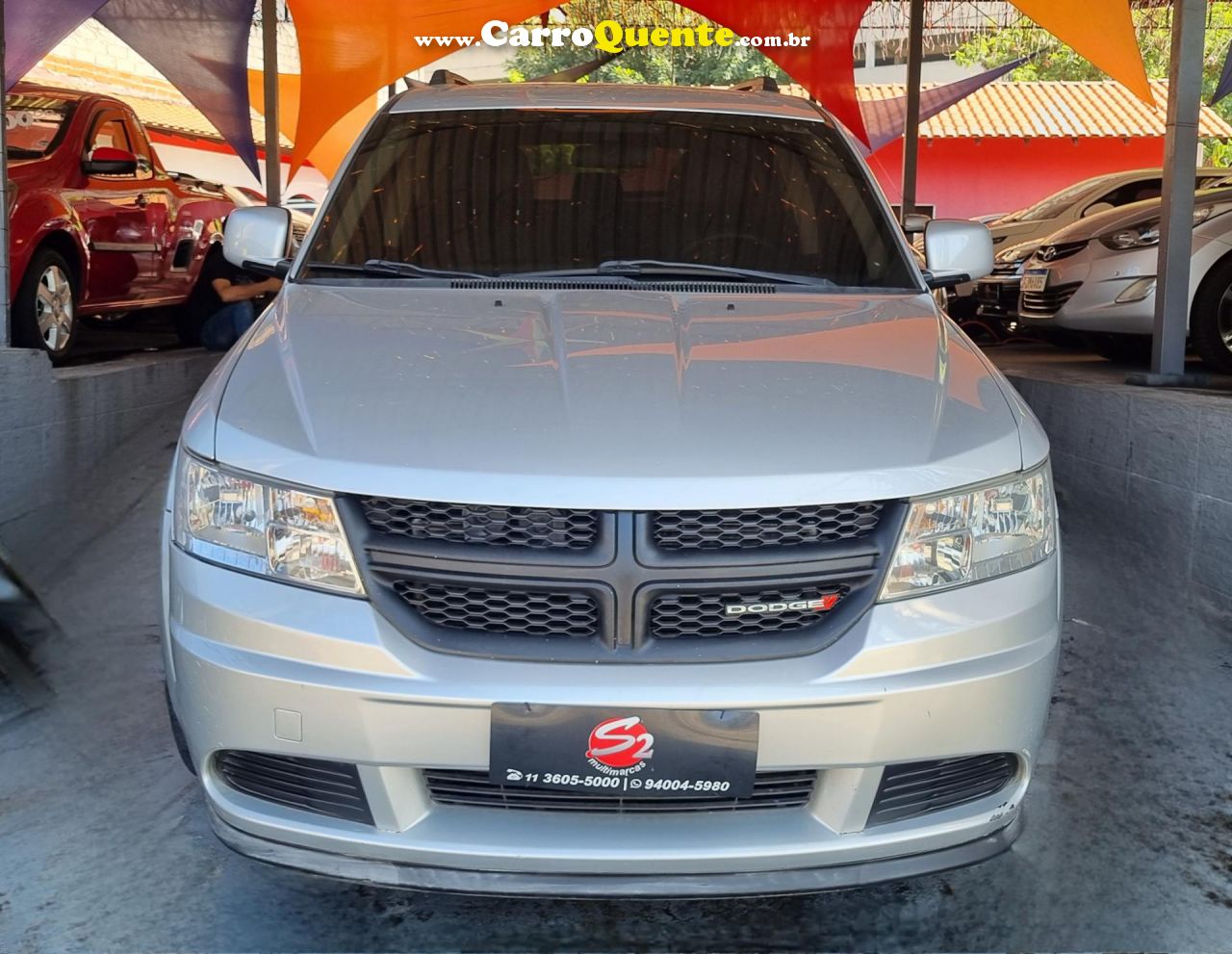 DODGE   JOURNEY SE 2.7 V6 185CV AUT.   PRATA 2010 2.7 GASOLINA - Loja