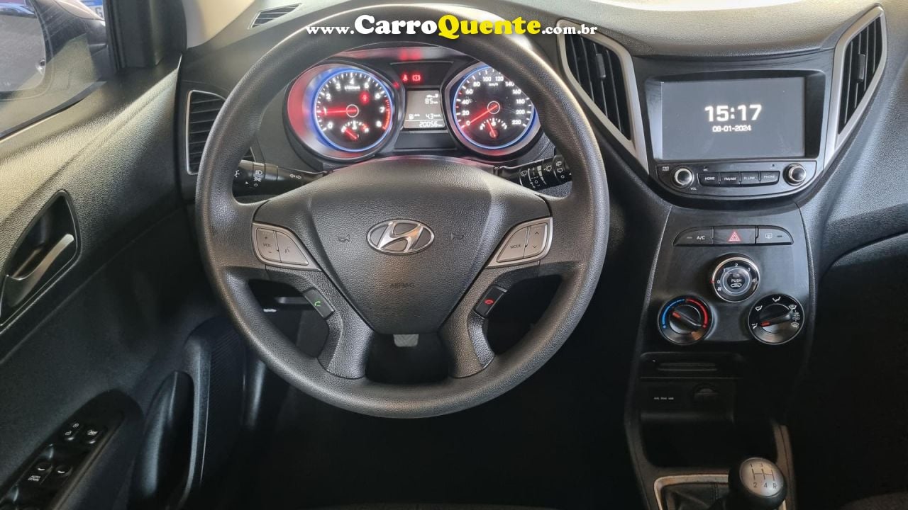 HYUNDAI   HYUBDAI HB20 1.0 COMFORT   PRATA 2019 1.0 FLEX - Loja