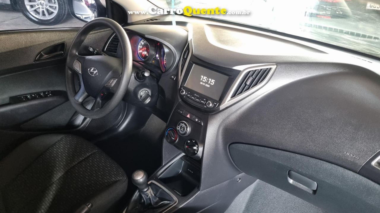 HYUNDAI   HYUBDAI HB20 1.0 COMFORT   PRATA 2019 1.0 FLEX - Loja