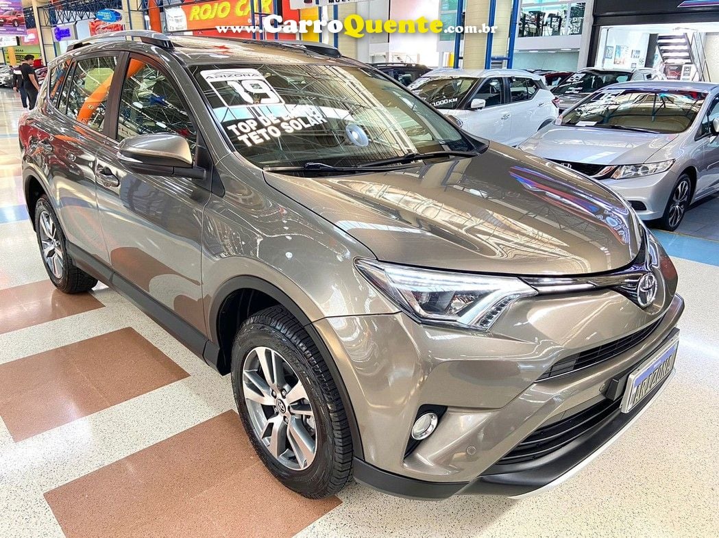 RAV4 2.0 TOP GASOLINA 4P CVT 2018/2019 - Loja