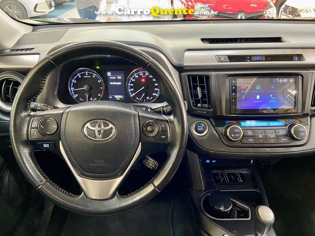 RAV4 2.0 TOP GASOLINA 4P CVT 2018/2019 - Loja