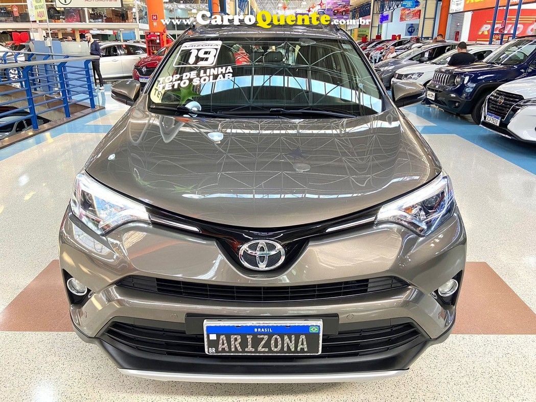 RAV4 2.0 TOP GASOLINA 4P CVT 2018/2019 - Loja