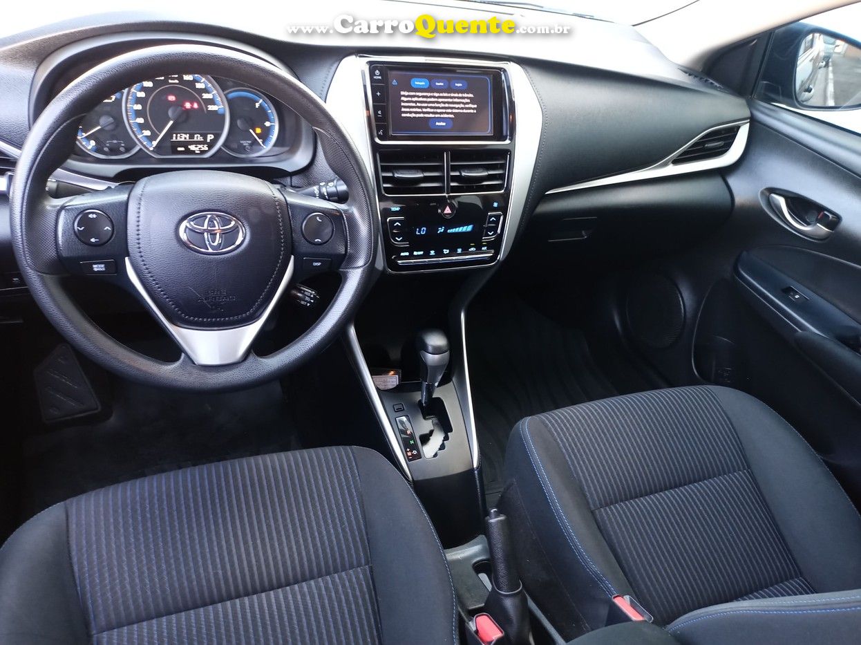 TOYOTA YARIS 1.5 16V SEDAN XL PLUS CONNECT MULTIDRIVE - Loja