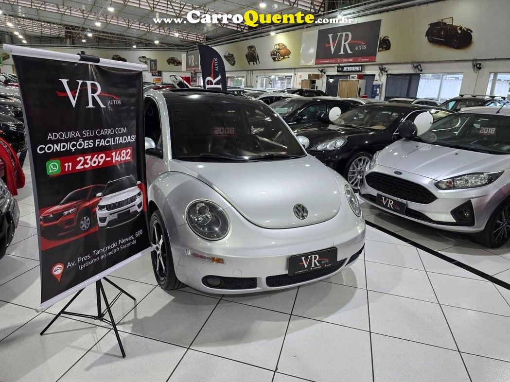 VOLKSWAGEN NEW BEETLE 2.0 MI 8V AUTOMATICO 6 MARCHAS NOVO!! - Loja