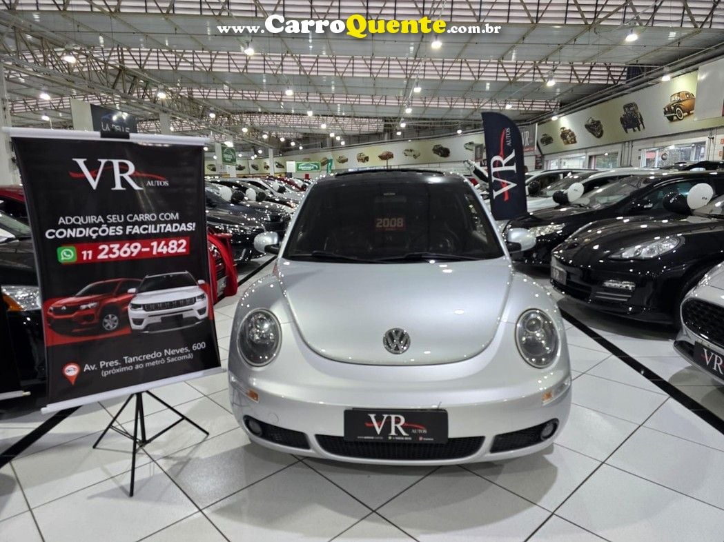 VOLKSWAGEN NEW BEETLE 2.0 MI 8V AUTOMATICO 6 MARCHAS NOVO!! - Loja