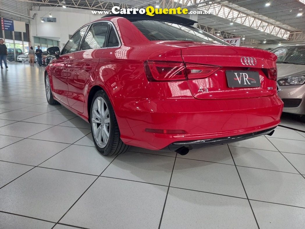 AUDI A3 2.0 TFSI SEDAN AMBITION 16V BLINDADA KM 83.000 COM TETO - Loja