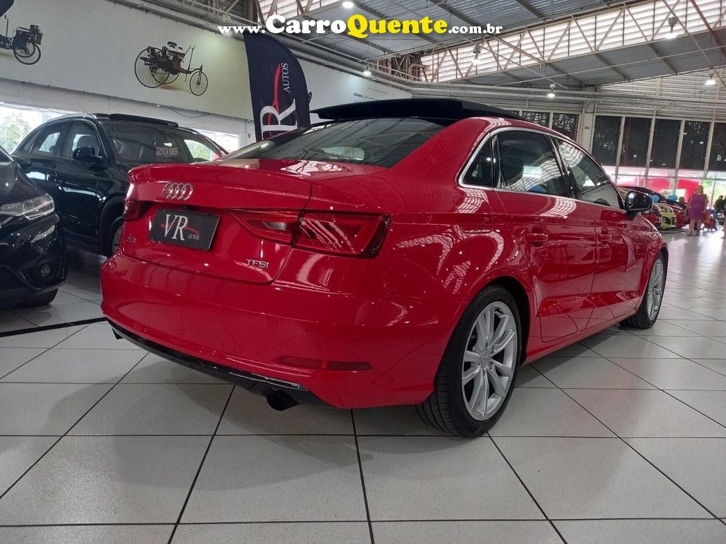 AUDI A3 2.0 TFSI SEDAN AMBITION 16V BLINDADA KM 83.000 COM TETO - Loja