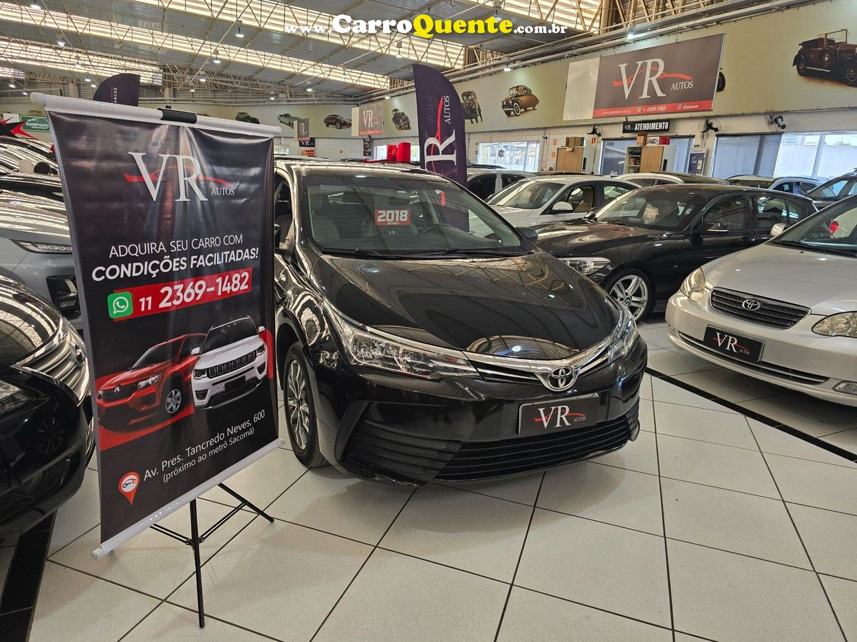 TOYOTA COROLLA 1.8 GLI UPPER 16V  KM 68.000  MUITO NOVO - Loja