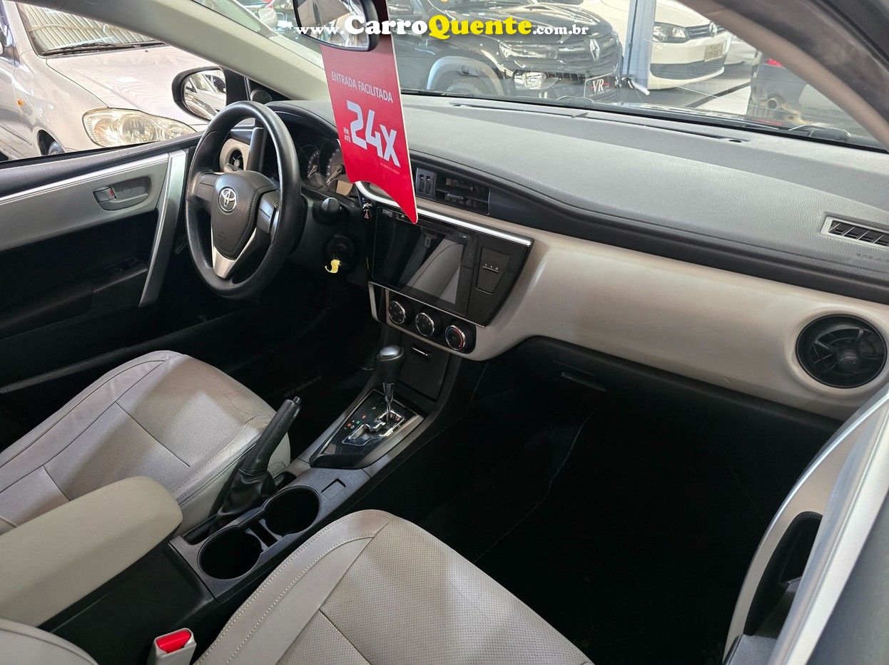 TOYOTA COROLLA 1.8 GLI UPPER 16V  KM 68.000  MUITO NOVO - Loja