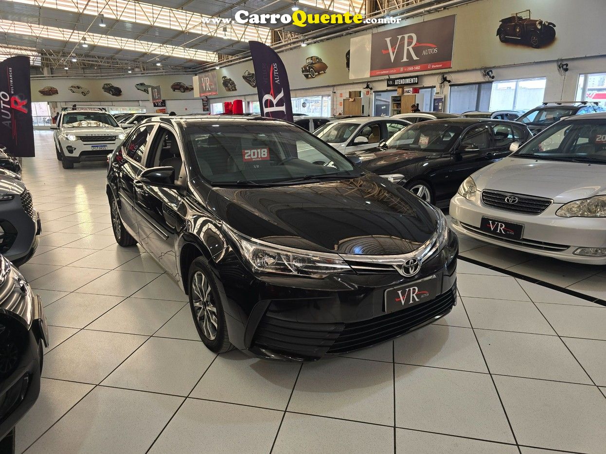 TOYOTA COROLLA 1.8 GLI UPPER 16V  KM 68.000  MUITO NOVO - Loja