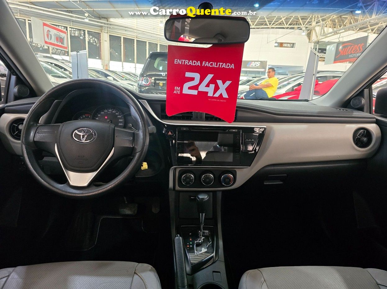 TOYOTA COROLLA 1.8 GLI UPPER 16V  KM 68.000  MUITO NOVO - Loja