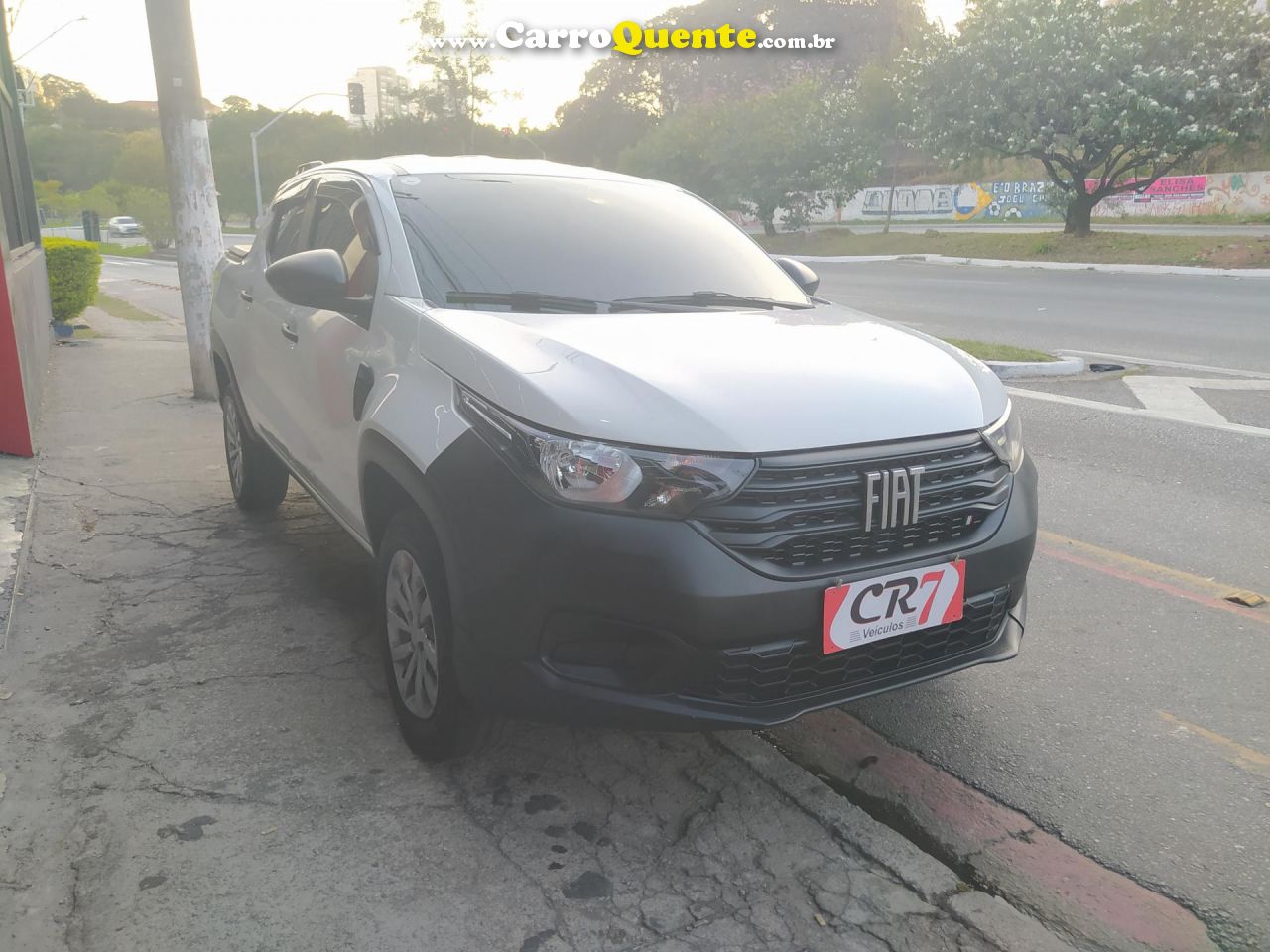 FIAT   STRADA ENDURANCE 1.4 FLEX 8V CD   BRANCO 2022 1.4 FLEX - Loja