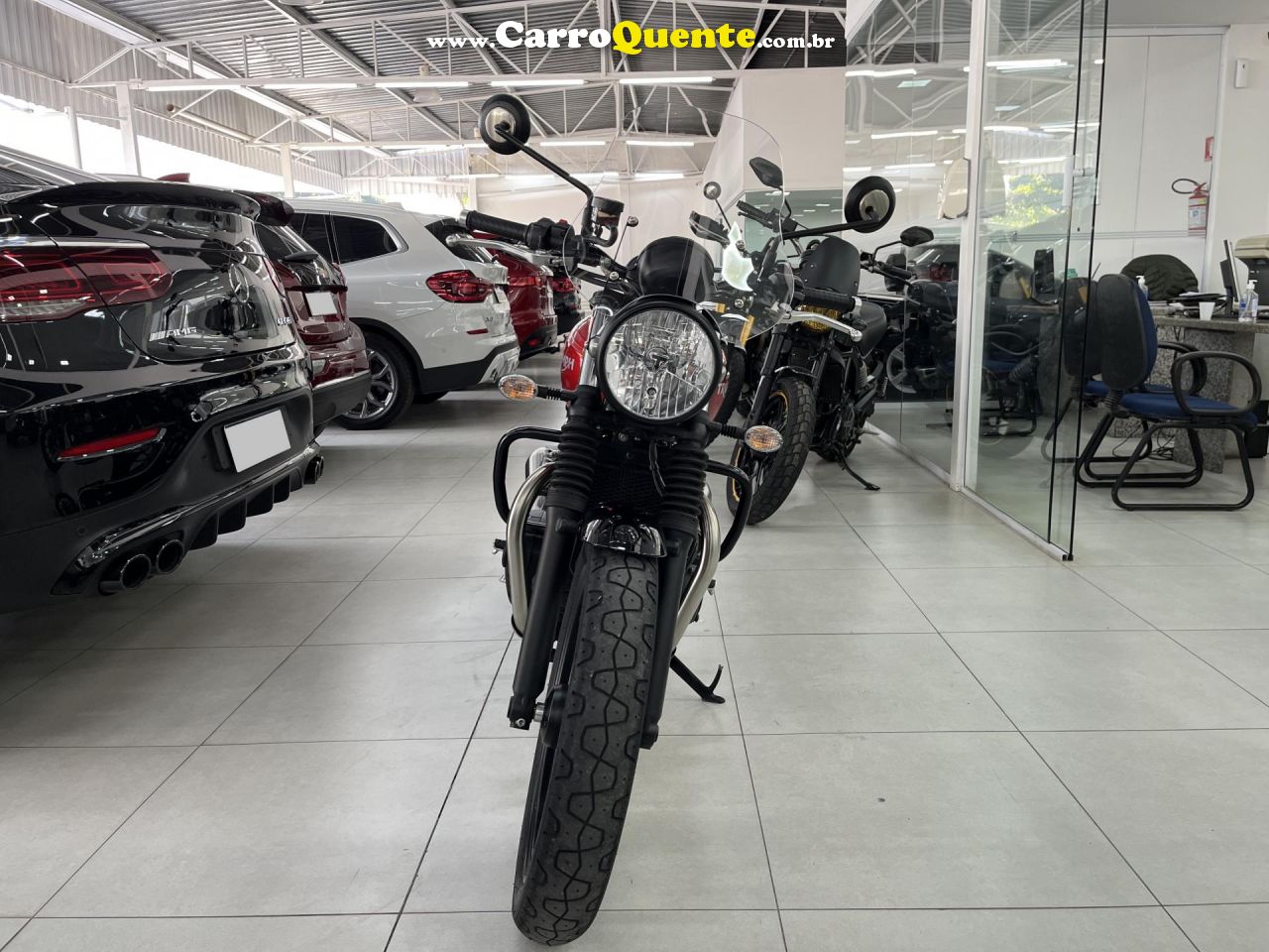 TRIUMPH   STREET  TWIN 900CC   VERMELHO 2020 900CC GASOLINA - Loja