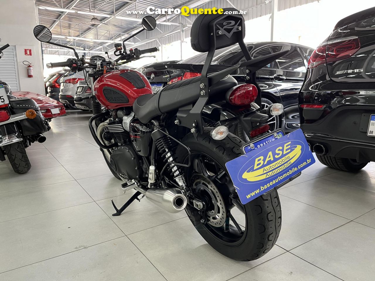 TRIUMPH   STREET  TWIN 900CC   VERMELHO 2020 900CC GASOLINA - Loja