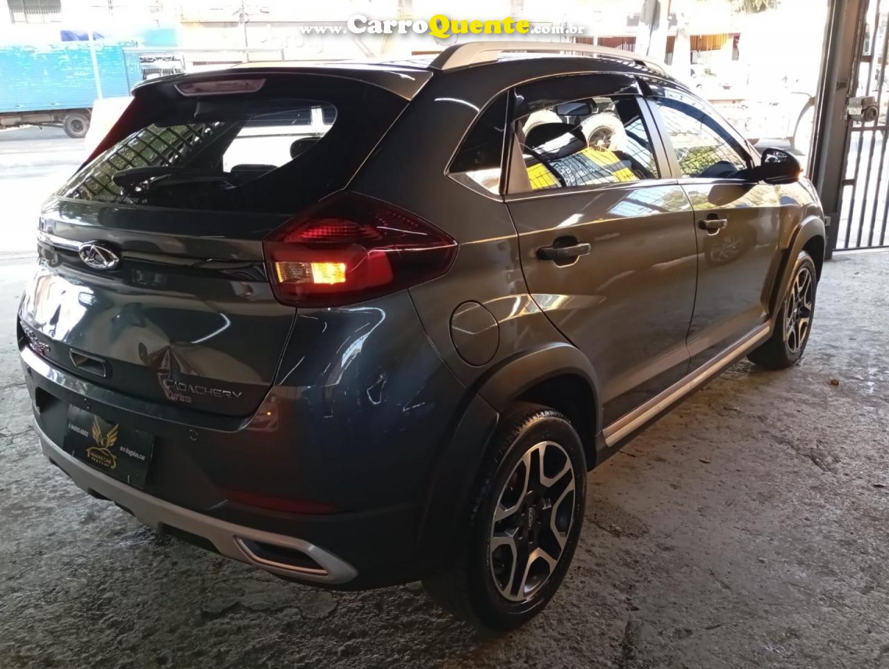 CHERY   TIGGO 3X PLUS 1.0 TURBO FLEX AUT.   CINZA 2022 1.0 FLEX - Loja