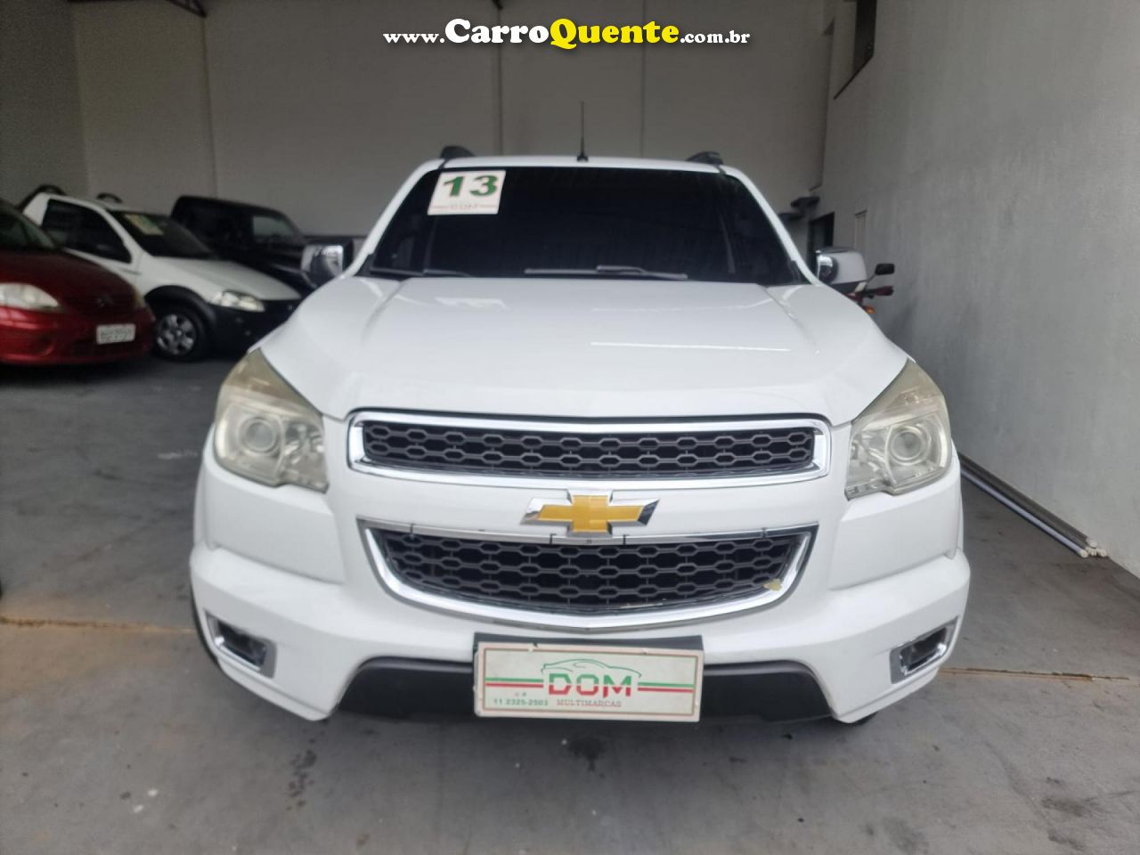 CHEVROLET   S10 PICK-UP LTZ 2.4 F.POWER 4X2 CD   BRANCO 2013 2.4 FLEX E GÁS NATURAL - Loja